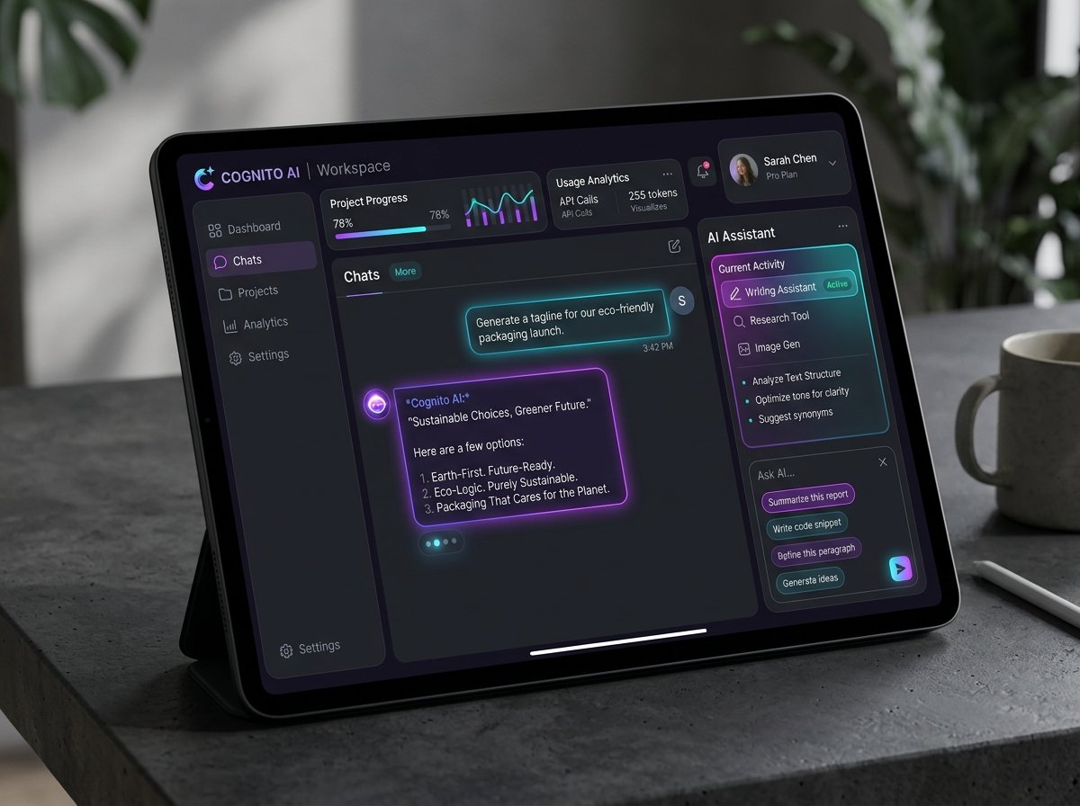 ChatSonic AI Chat and Writing Assistant Interface